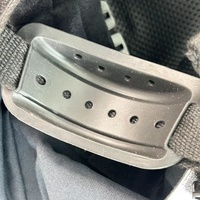 Casque de pompier léger résistant aux hautes températures avec sangle de menton réglable pour les pompiers
