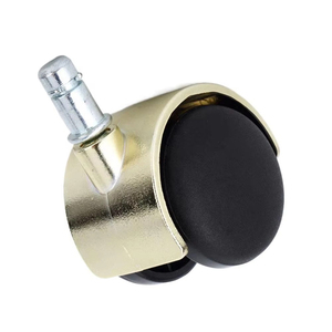 Modern 2 Inch 50mm 360 Swivel Steel Nylon Casters Adjustable Silent Eco Friendly Durable <b>Wheels</b> For School Furniture <b>Replacement</b> - Product Image 4
