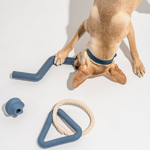 Jouet à mâcher en forme d'animal de compagnie, pour grand et petit chien, chiot, pomme en corde de coton, modèles animaux domestiques à mâcher, très tendance - Product Image 3