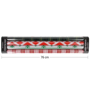Custom Eco-Friendly Christmas <b>Pattern</b> Gift Wrapping <b>Paper</b> Roll Art <b>Paper</b> 100GSM Coated Recyclable Digital Printing Compatible - Product Image 3