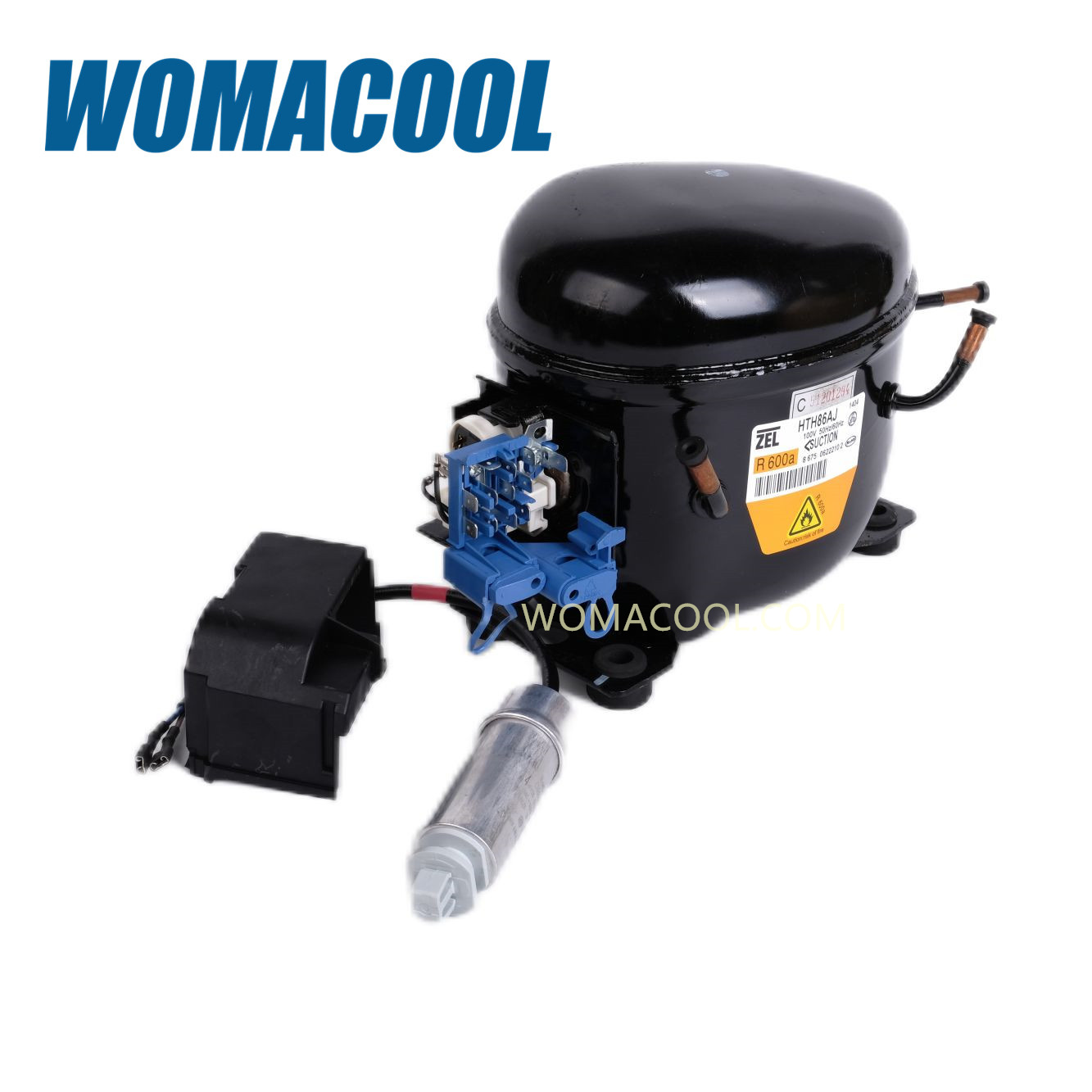 Zel Zanussi Hth86aj R600a Refrigerator Compressor 100v/50-60hz - Oem