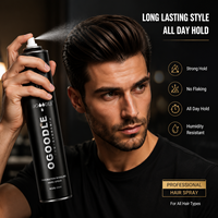 Laque capillaire professionnelle unisexe à tenue forte 420ml en aérosol, protection thermique, coiffage des cheveux, fabricant OEM ODM, marque privée