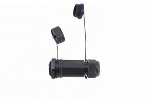 Optocoupleur M25 LC avec connecteur d'extension étanche avec couvercle, connecteur à <span class=keywords><strong>fibre</strong></span> <span class=keywords><strong>optique</strong></span> froid, tête droite, <span class=keywords><strong>prise</strong></span> femelle - Product Image 2