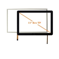 Panel Táctil Capacitivo de Marco Abierto de 11.6 Pulgadas, Industrial, Directo de Fábrica OEM, MOQ Bajo, Personalizable, 10 Puntos de Tacto