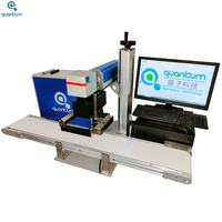 Machine de marquage laser à fibre avec système de vision CCD pour positionnement visuel et mise au point automatique