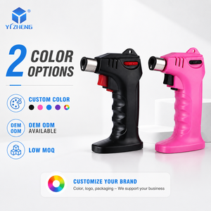 YIZHENG Briquet électronique à plasma personnalisé, sans fumée, coupe-vent, accessoires électroniques, design unique, torche à gaz jet - Product Image 1