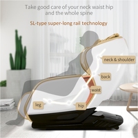 Vente en gros de fauteuil de massage chauffant à coussin gonflable électrique inclinable qui s'étire sans gravité 2D chaise intelligente pour bureau à domicile avec massage