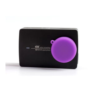 Nice Cover Lens Cap Funda protectora de silicona Xiaoyi para <span class=keywords><strong>4K</strong></span> <span class=keywords><strong>Xiaomi</strong></span> Yi 2 Xiaoyi 2 <span class=keywords><strong>Action</strong></span> Sport <span class=keywords><strong>Camera</strong></span> - Product Image 3