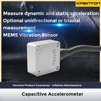 Acelerómetro Triaxial KASINTON JSDDR350, Diseño Ligero, Sensor Capacitivo Industrial