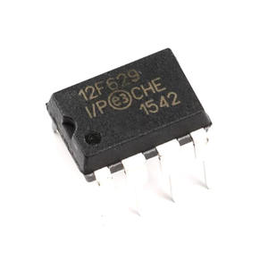 Microcontrôleur Flash 8 bits 12F629-I/P DIP-8 PIC12F629-I/P pour puces IC - Product Image 1