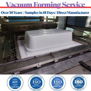 ואקום מותאם אישית להרכיב פלסטיק מכסה תרמילים דקורטיביות פלסטיק לציוד והצגה - Product Image 4