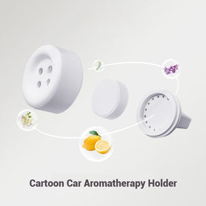 Diffuseur de parfum pour voiture en silicone créatif en gros, diffuseur d'aromathérapie de dessin animé avec élimination des odeurs et sans électricité - Product Image 3