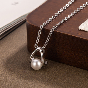 Collar de Plata 925 Cadena Tipo Papel Hipolargante Acabado Brillante Cadena Sola para Colgar Dije Mayorista - Product Image 1