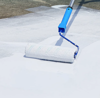 Peinture extérieure à brosse, bien protégée, en acrylique, isolante thermique contre les rayons solaires, imperméable, résistante à l'humidité