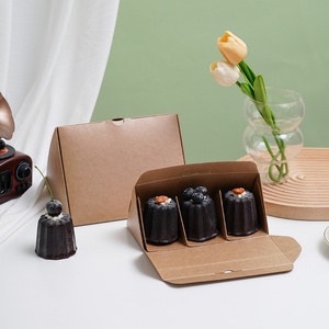 Boîtes à gâteaux triangulaires biodégradables personnalisées Sunshine Wholesale, emballage en kraft avec revêtement UV et gaufrage, emballage pour tranches de gâteau - Product Image 6