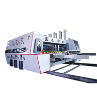 Máquina de Impresión Flexográfica Multicolor de Alta Precisión con Rodillo Anilox Metálico para Cajas de Cartón