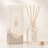 Coffrets diffuseurs à bâtonnets écologiques personnalisés 100 ml – Marque privée, parfum d'ambiance, coffret cadeau, fabricant OEM, mélange de parfums sur mesure