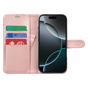 جراب محفظة هاتف محمول من الجلد الصناعي بنمط عصري عالي الجودة لهاتف <span class=keywords><strong>iphone</strong></span> 17 سلسلة مع رصيد - Product Image 5