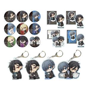 Spilla Badge <span class=keywords><strong>Black</strong></span> <span class=keywords><strong>Butler</strong></span> Scuola Superiore Giapponese in Metallo, Scatola a Sorpresa, Confezione Completa Nove Pezzi, Ciondolo Cartoon di Tendenza - Product Image 5