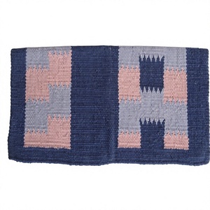 Handwoven New Zealand Wool Saddle Blanket Western Horse Pad Soft Breathable Thick Durable Equestrian Saddle Cloth - Product Image 2