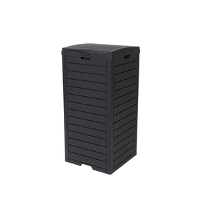 Outdoor Garden <strong>Wooden</strong> Design Waste Garbage <strong>Compost</strong> <strong>Bins</strong> Plastic Trash Can With Lid - Product Image 2
