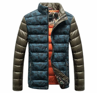 Veste personnalisée en duvet de canard camouflage de haute qualité pour hommes, grande taille pour la chasse