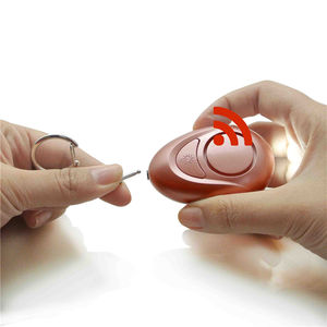 <span class=keywords><strong>Alarma</strong></span> LED de 125dB con Llavero para Mujer, Linterna de Autodefensa, <span class=keywords><strong>Alarma</strong></span> Personal para Exteriores, <span class=keywords><strong>Anti</strong></span>-Violación, Sirena de Defensa Personal - Product Image 4