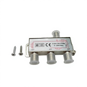 ตัวแยกสัญญาณภาพและเสียง 8 ทาง CATV 5-2500MHz ได้รับเครื่องหมาย CE ตัวแยกสัญญาณทีวี 4 ทาง ตัวแยกสัญญาณ F 4 ทาง <span class=keywords><strong>1</strong></span> เข้า 4 <span class=keywords><strong>ออก</strong></span> 5-2500MHz - Product Image 4