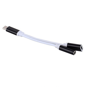 Adaptador Divisor de Cable <span class=keywords><strong>USB</strong></span>-C Tipo C a Conector de Audio Auxiliar de 3.5mm para Auriculares y Cargador - Product Image 6
