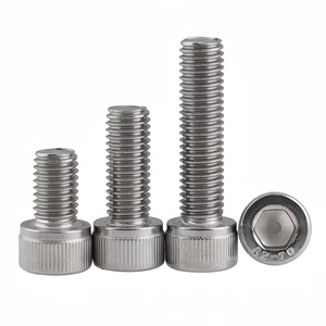 Tornillo Allen de Cabeza Hexagonal de Acero Inoxidable Marca M6, Largo de 6-60 mm, Clase 4.8/8.8/10.9/12.9 DIN, Alta Calidad - Product Image 3