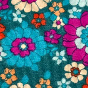 Tissu extensible imprimé en <span class=keywords><strong>viscose</strong></span> pour le printemps et l'été, <span class=keywords><strong>jersey</strong></span> simple en <span class=keywords><strong>viscose</strong></span> imprimée avec élasthanne <span class=keywords><strong>de</strong></span> poids moyen pour vêtements - Product Image 3