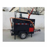 Machine de scellement de boue de réparation de nids de poule d'asphalte