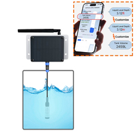 Sensor de Nivel de Agua Inalámbrico con Energía Solar, Monitoreo Remoto, Tuya, Wifi, Lora, Lorawan, 4G, IOT