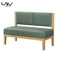 Ensemble de meubles de restaurant en bois massif, chaises et table en bois massif, couleur verte, 12 pièces, 2021