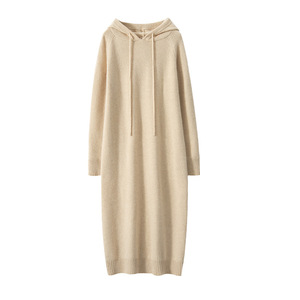 <span class=keywords><strong>Abito</strong></span> <span class=keywords><strong>in</strong></span> Cashmere di media lunghezza personalizzato da donna a manica lunga Maxi <span class=keywords><strong>abito</strong></span> con cappuccio <span class=keywords><strong>in</strong></span> Cashmere di <span class=keywords><strong>lana</strong></span> - Product Image 4