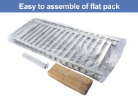 OEM ODM Support commercial en acier inoxydable pour chariot à casseroles avec roulettes Support en verre pour lave-vaisselle pour équipement de cuisine d'hôtel