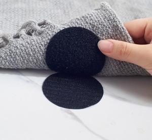 60mm Fixation Points <span class=keywords><strong>Autocollant</strong></span> Velcroes Ruban Adhésif Antidérapant <span class=keywords><strong>Autocollant</strong></span> pour Drap de Lit Canapé Tapis Antidérapant Auto-Adhésif - Product Image 4