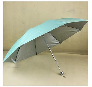 Parapluie pliant de luxe pour hommes et femmes, couleurs unies, 8 baleines, solide, pare-soleil, grand, résistant au vent, renforcé - Product Image 5