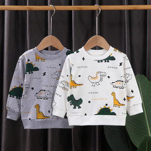 Ensemble <span class=keywords><strong>sweat</strong></span>-shirt à capuche et <span class=keywords><strong>sweat</strong></span>-shirt unisexe mode OEM vêtements pour garçons en tissu de coton aux couleurs de dessins animés avec technique d'impression - Product Image 3