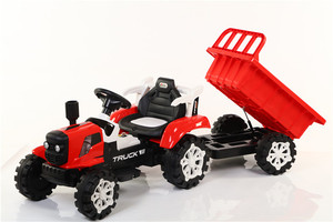 Tractor eléctrico para niños famoso en Internet con cuatro ruedas, control remoto, adecuado para dos personas, adultos y niños - Product Image 6
