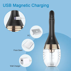 طقم تنظيف بالوني للحقنة الشرجية، جهاز غسيل كهربائي للمهبل والشرج، أداة جنسية للرجال والنساء - Product Image 3