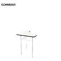 Bureau modulable interactif de style moderne, prix correct, table de travail collaborative, salle, bureau à domicile, hôtel, salon, bois