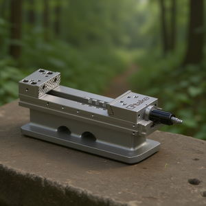 Ttake Hydraulic Modular <b>Vice</b> With Power Unit 150mm Jaw Width For Precision Machining - Product Image 3