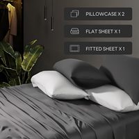 Cloudland bio eucalyptus lyocell draps de lit draps de lit ensembles de literie lyocell