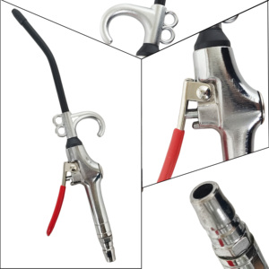 Outil de nettoyage de la poussière pour pièces pneumatiques, accessoires pour compresseur d'air, pistolet à air à haut débit - Product Image 4