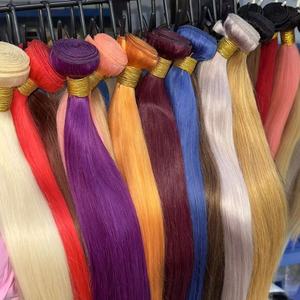 <span class=keywords><strong>Capelli</strong></span> Umani 100% Vergini, Ondulati, Lisci, con Highlights, <span class=keywords><strong>Ricci</strong></span> Birmani, <span class=keywords><strong>Ricci</strong></span> Indiani, <span class=keywords><strong>Rossi</strong></span> Scuri, <span class=keywords><strong>Ricci</strong></span> Cambogiani, Colore Zenzero, da Singolo Donatore - Product Image 6