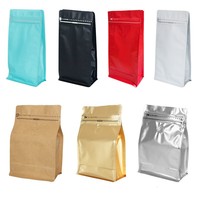Fournisseurs de sachets de stockage pour café en poudre à base de haricots secs, sachets à fermeture éclair inférieure pour café en grains et aliments