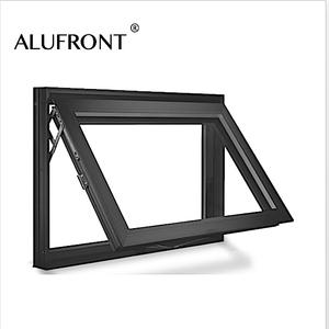 Fenêtres en aluminium ALUFRONT AS2047 conformes à la norme australienne, fenêtres en aluminium commerciales, fenêtres à auvent en aluminium, fenêtres à double <span class=keywords><strong>vitrage</strong></span> pour bâtiments - Product Image 4