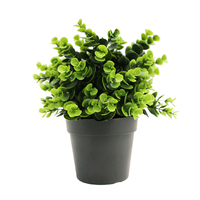 Dekorativer Plastik topf Künstliche Topf blumen Bonsai Faux Plant Künstliches Laub