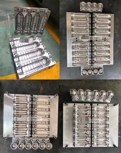 תבניות בקבוק פלסטיק קטנות 500 מ "ל 1l 2l 5l 10l 20 גדלים חצי אוטומטי מכה מכונת בקבוק לפוצץ בקבוק מכונת דפוס - Product Image 5